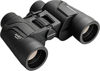 Prismáticos Olympus 10x50 S con correa, funda y 15 años de garantía. Imágenes claras, campo de visión gran angular, ligeros: ideales para la observación de conciertos, eventos deportivos y naturaleza.