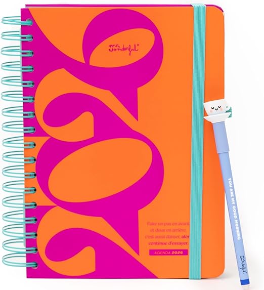 Mr. Wonderful - Agenda Wonder 2026 Journalier - Continue d’essayer