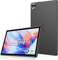DOOGEE T10S Android 13 Tablet, 10.1 Pulgadas, 11GB+128GB(TF 1TB), Octa-Core Dual SIM 4G LTE, WiFi 2.4G/5G Tablet, Batería 6600mAh,8MP+5MP, GPS/OTG/TÜV SÜD Certificado Blue Light Eye Protection (Gris)