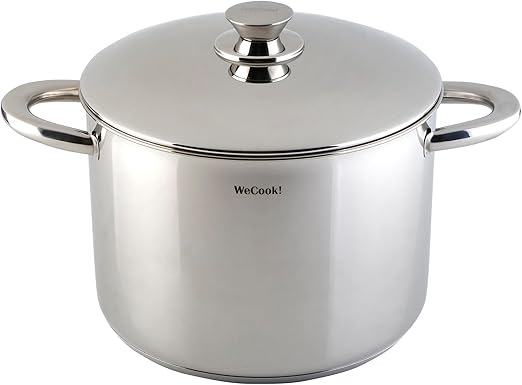 OLLA con tapa de acero INOX 16cm. WECOOK! PRO