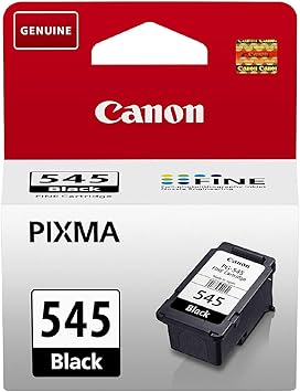 Canon Ink - Cartucho de Tinta Negro Original PG-545 - (1 x Cartucho) - Compatible con impresoras PIXMA