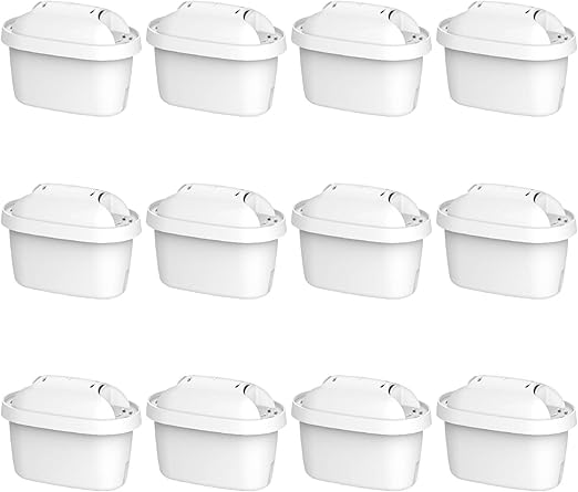 Maxblue Filtro, Recambio para Brita® Maxtra Pro® All-in-1, Maxtra+® Plus Filtro, Compatibile con Jarra Brita® Marella®, Cristal, TÜV SÜD, NSF Certificado (12)