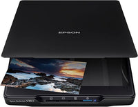 Epson Perfection V39II - Escáner fotográfico y de Documentos (resolución óptica de escáner de 4800 PPP, A4, USB), Color Negro