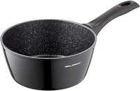 FLORINA Cazo de Aluminio (1,7 l) I 18 cm de Diámetro I Cacerolas de Cocina MAGNUM I Revestimiento Antiadherente I Olla con Asas Suaves al Tacto I Apto para Todo Tipo de Cocinas e Inducción