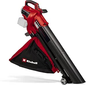 Einhell Profesional Aspirador de hojas con batería VENTURRO 36/240 Power X-Change (36V, potencia de aspiración 740m³/h, bolsa colectora 45l, func. de soplado hasta 240km/h, sin batería)