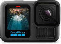 Thumbnail for GoPro HERO13 Black - Cámara de acción Resistente al Agua con vídeo 5.3K60, fotografía de 27 MP + compatibilidad con Lentes Serie HB