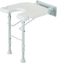 Thumbnail for Patterson Medical - Asiento para ducha, se instala en pared, color blanco