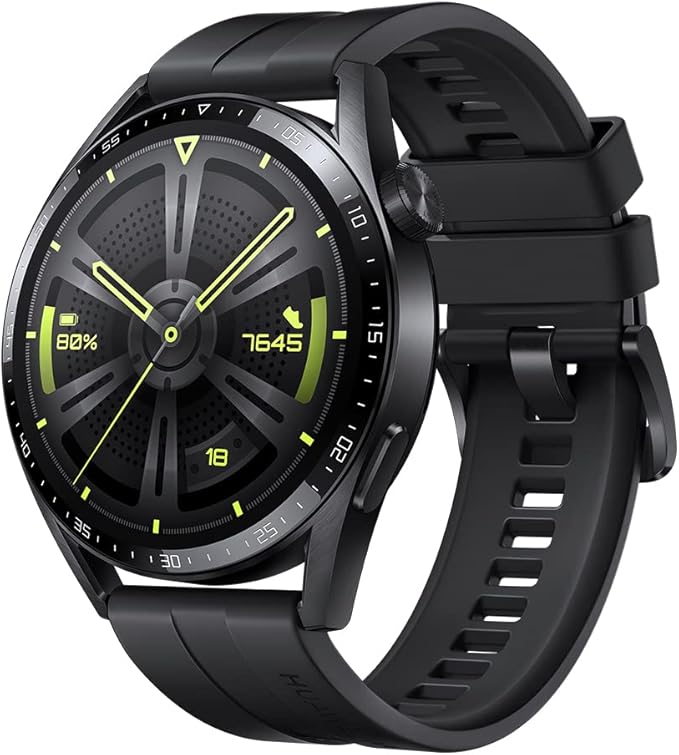 HUAWEI Watch GT 3 46mm Smartwatch Reloj Deportivo, con Monitorización SpO2, con Pantalla Grande, Entrenamiento, Inteligente, Negro
