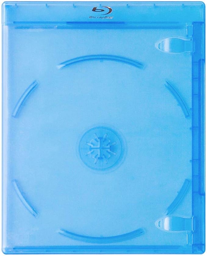 Mediarange - Juego de cajas para Blu-Ray (11&nbsp;mm, 10 unidades, capacidad 1 disco)
