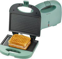 My Wave - Sandwichera - Potencia de 750W - Para Todo Tipo de Alimentos - Apertura de 90º - Parrilla Eléctrica con Placas Antiadherentes - Medidas: 22,5 x 14 cm