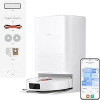 XIAOMI Robot Vacuum X20 Pro- Robot Aspirador y fregasuelos con Sistema Inteligente de navegación láser (LDS), succión de 7000 Pa, rutas de Limpieza en Zigzag, Blanco (Versión ES)