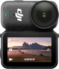 DJI Osmo Nano Standard Combo (64 GB) – mała kamera do vlogowania 4K/60 kl./s z czujnikiem 1/1,3″, wideo FOV o szerokości 143°, nagrywanie 200 min, szybki transfer treści, magnetyczna kamera POV 4K do
