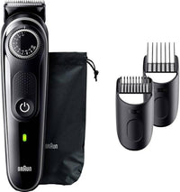Braun Recortadora De Barba Series 3, Máquina Cortar Pelo, maquina de afeitar,Cortapelos Hombre con Lámina Ultraafilada, 40 Ajustes De Longitud, Recargable, 80 Minutos De Autonomía, BT3440
