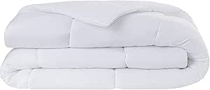 Todocama - Edredón/Relleno nórdico de Fibra antiácaros, otoño-Invierno, 300gr/m², Color Blanco (Todas Las Medidas Disponibles). (Cama 105/120-180x220cm)