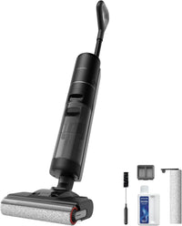 DREAME H12 Pro Ultra Aspiradora Fregadora sin Cable, 16 KPa Aspiradora Fregona con Cepillo Doble Borde, Lavado del Cepillo a 60 °C, 30 min Secado con Aire Caliente, Detección y Ajuste Inteligentes