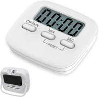 ILantule Temporizador de Cocina Digital,Cronometro Mesa con Pantalla LCD Grande,Reloj Temporizador Cocina Digital con Alarma Fuerte(Incluye batería)