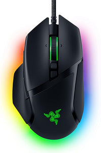 Razer Basilisk V3 - Ratón para Juegos Personalizable con Cable (10+1 Botones Programables, Rueda Inclinable Hyperscroll, 11 Zonas De Iluminación, Interruptores Ópticos de Ratón, Sensor Óptico) Negro