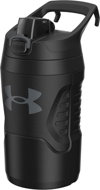 Under Armour Botellas de agua aisladas de 32 onzas, jarra de agua deportiva con asa, gancho de cerca, resistente a fugas para béisbol, fútbol y más, botellas de agua de 32 onzas, botella de agua