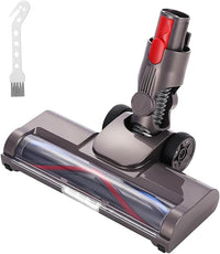 SOBEAU Cepillo Compatible con Dyson V7 / V8 / V10 / V11/V15 Aspiradoras, Recambios Cepillo de Accionamiento Directo con 4 Luces LED, para Alfombras y Suelos Duros