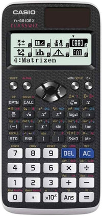 Thumbnail for Casio© Calculadora técnica ClassWiz FX-991DE X, 696 Funciones, Solar/batería (Alemán)