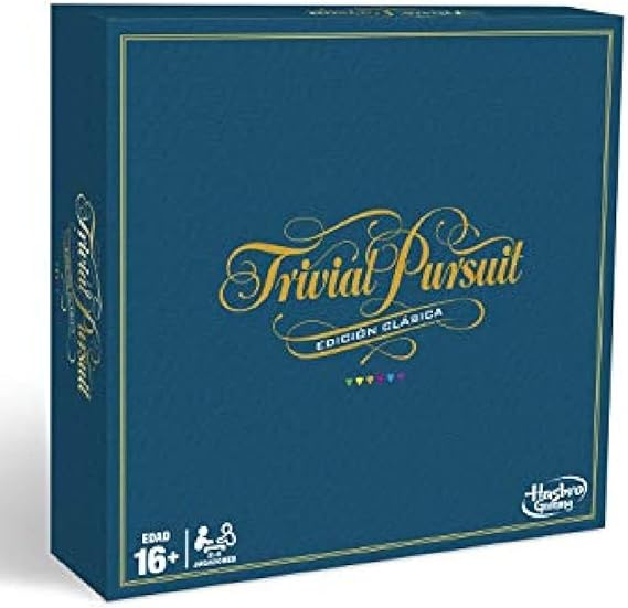 Hasbro Gaming Trivial Pursuit (en Español), Juego de Preguntas para Adolescentes Mayores de 16 Años, Juego de Mesa Multijugador para Fiestas
