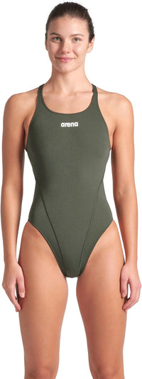 Thumbnail for ARENA Women's Team Swimsuit Swim Tech Solid Entero Mujer