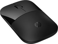 HP Ratón inalámbrico Z3700, 1200 sensores ópticos, hasta 16 Meses de duración de la batería, conexión 2,4 GHz o Bluetooth, Plug & Play, Negro