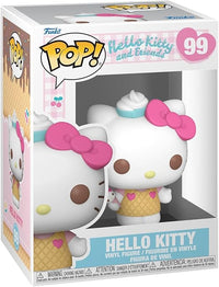 Funko Pop! Sanrio: Hello Kitty - Hello Kitty - (IC) - Figura de Vinilo Coleccionable - Idea de Regalo - Mercancia Oficial - Juguetes para Niños y Adultos - Cartoons Fans