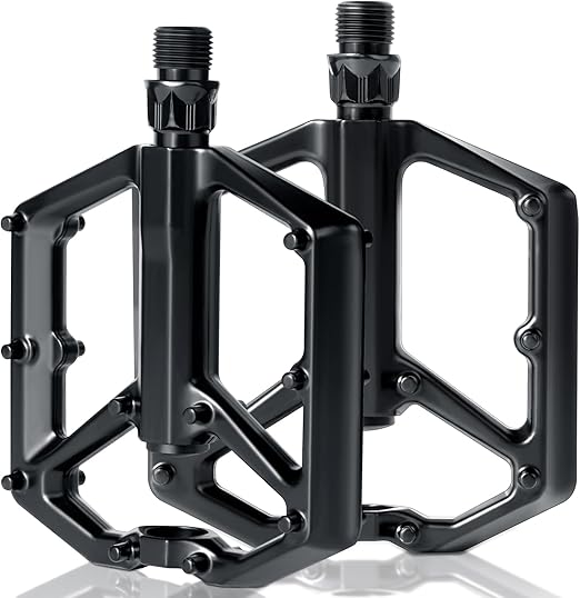 Pedales bici MTB montaña aluminio antideslizantes Romon