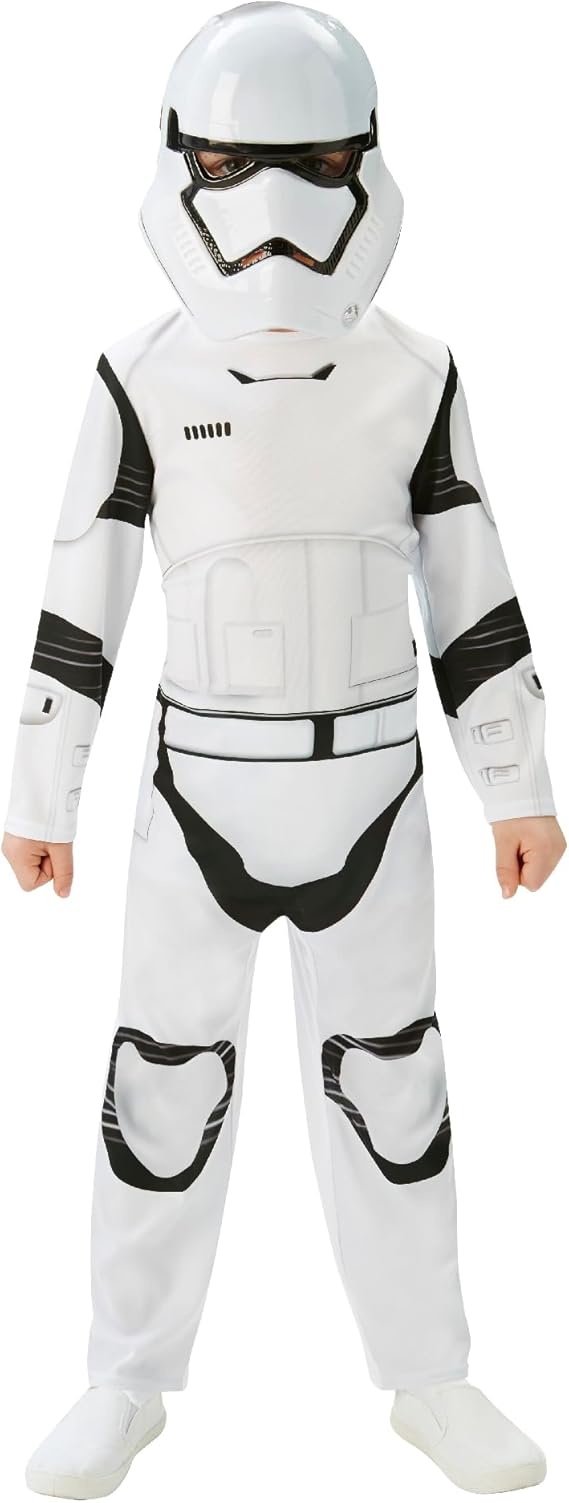Star Wars - Disfraz de Villain Trooper, Episode 7, Classic para niños (Rubie's 620267)
