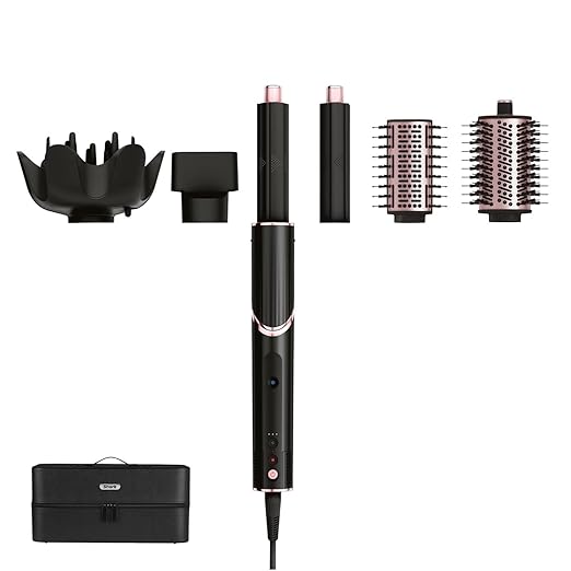 Shark FlexStyle Secador de pelo y moldeador, rizadores automáticos, cepillo redondo, concentrador, sin daño por calor