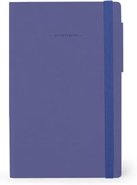 Legami - Taccuino a Puntini My Notebook, Tema Future Dusk, Formato Medium, in Carta FSC Certificata, 192 Pagine, Copertina morbida, Chiusura a Elastico, Doppio Segnalibro, 13 x 21 cm