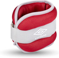 Thumbnail for Umbro Pesos para piernas y brazos, 2 unidades de 1000 g, ajustables con cierre de velcro, ajuste cómodo