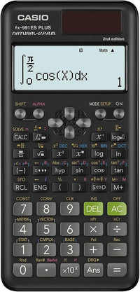 Casio FX-991ES Plus-2 - Calculadora Científica, 417 Funciones, 11 x 77 x 162 mm, Negro