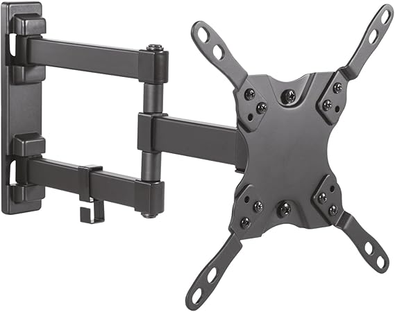 SOPORTE DE PARED AISENS PARA PANTALLAS 13P A 42P HASTA 20KG BRAZO EXTENSIBLE GIRATORIO INCLINABLE NEGRO WT42TSLE-011