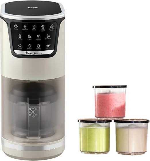 Moulinex Dolci, Heladera, 10 programas en 1, Blanca