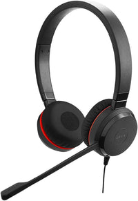 Jabra B2B Evolve 30 II Auricular con Micrófono Estéreo (Sin Controlador USB - Sin Bolsa de Auriculares), Negro