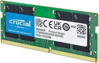 Crucial DDR4 RAM 8GB 2400MHz SODIMM CL17, Arbeitsspeicher für Laptop/Notebook, Mini PC - CT8G4SFS824A