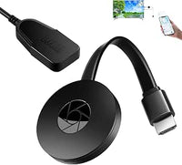Chromecast, dispositivo Chromecast para TV, adaptador de pantalla inalámbrico WiFi, adaptador de pantalla inalámbrico 4K para TV, compatible con Android/iOS/Windows/Mac/proyector