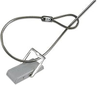 Kensington K64613WW - Punto de Anclaje de Seguridad para Mesas, Compatible con Todos Candados Kensington, Instalación con Cinta Adhesiva Industrial o Tornillos, Diseño Moderno, Discreto para Oficinas