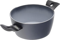 Moneta Aria Finegres Cacerola con 2 Asas, Metal, Gris, 24 cm