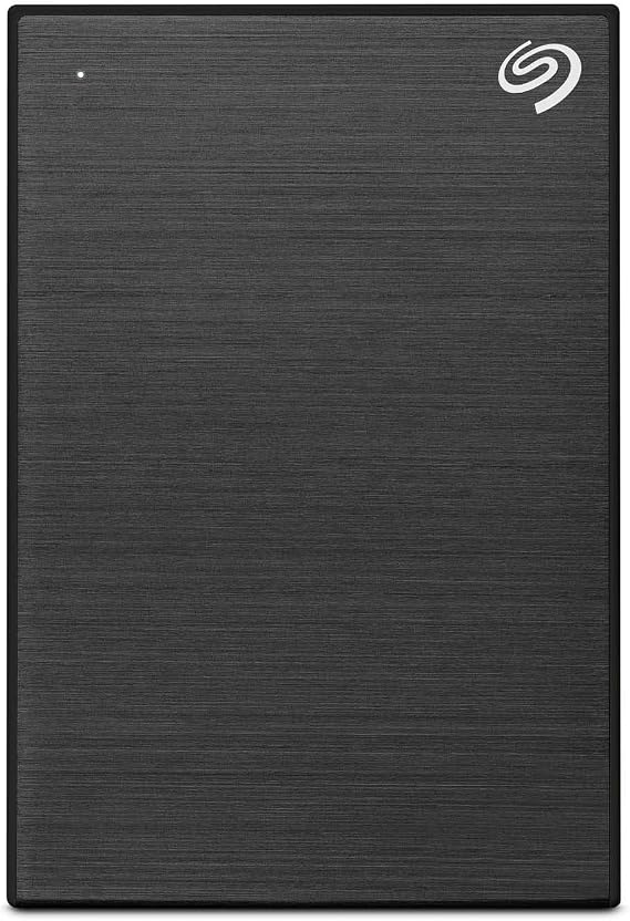Seagate One Touch 5TB, con protteción de contraseña, disco duro externo portátil, PC, portátil y Mac, USB 3.0, Space Gray, incl. Rescue Services (STKZ5000404)