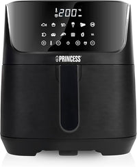 Thumbnail for Princess 182061 Freidora sin aceite 6.5 L, super compacta, hasta un 60% menos de consumo de energía, libro con 30 recetas incluido, panel de control táctil digital, 12 programas, libre de BPA y PFOA