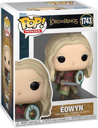 Funko Pop! Movies: Lord of The Rings S8 - Battle Eowyn - 1/6 de Probabilidades de Obtener la RARA Variante Chase - el Señor de los Anillos - Figura de Vinilo Coleccionable - Idea de Regalo
