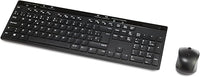Thumbnail for Amazon Basics Combo de Teclado y Ratón Inalámbricos de Tamaño Completo, Receptor USB de 2.4 GHz, (Teclado Español, Negro)