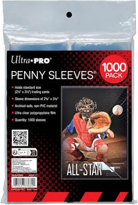 Ultra PRO Soft Trading Card Penny Sleeves – 100er Pack – Standardgröße (2.5