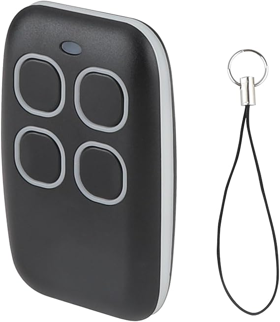 1 Pieza Mando Garaje Universal， Control Remoto del Emisor De Puerta De Garaje Portátil, Abridor De Puerta De Garaje Clonado De 433 MHz,Adecuado para 2260, 2262, pt2264, 5326