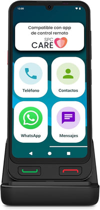 SPC Zeus 2 Pro - Smartphone para Mayores, Modo fácil, Iconos XXL, 6,1