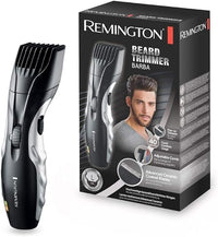 Remington Recortadora de Barba Ceramic Beard, Barbero con Cable e Inalámbrico, Cuchillas Cerámica, 9 Ajustes de Longitud, Rueda Zoom Ajuste de Longitud, 40 min Autonomía, Indicador Carga, MB320C