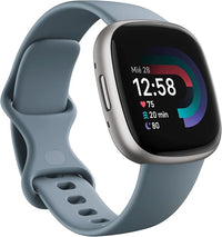 Google Fitbit Versa 4 Smartwatch Fitness tracker enthält eine 3 monatige Google Health Premium Mitgliedschaft, 6 Tage Akkulaufzeit, 40+ Trainingsmodi – Fitnessuhr kompatibel mit Android / iOS